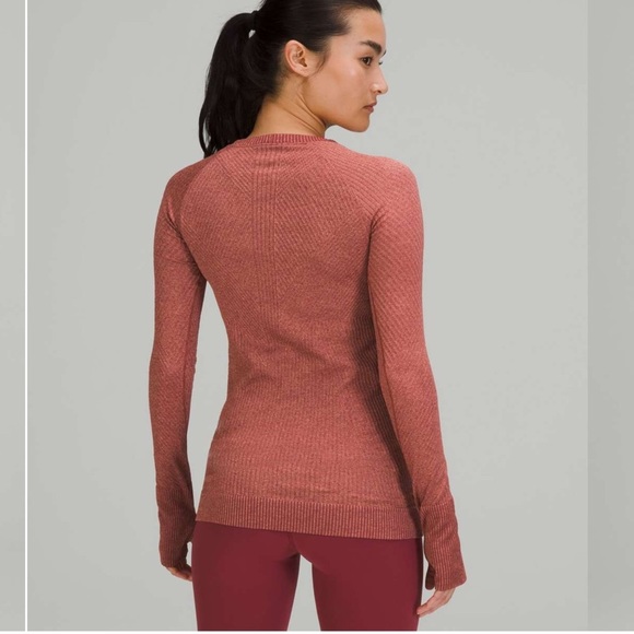 Lululemon Rest Less Pullover Mulled Wine / Pink Savannah Size 4 - Picture 2 of 7